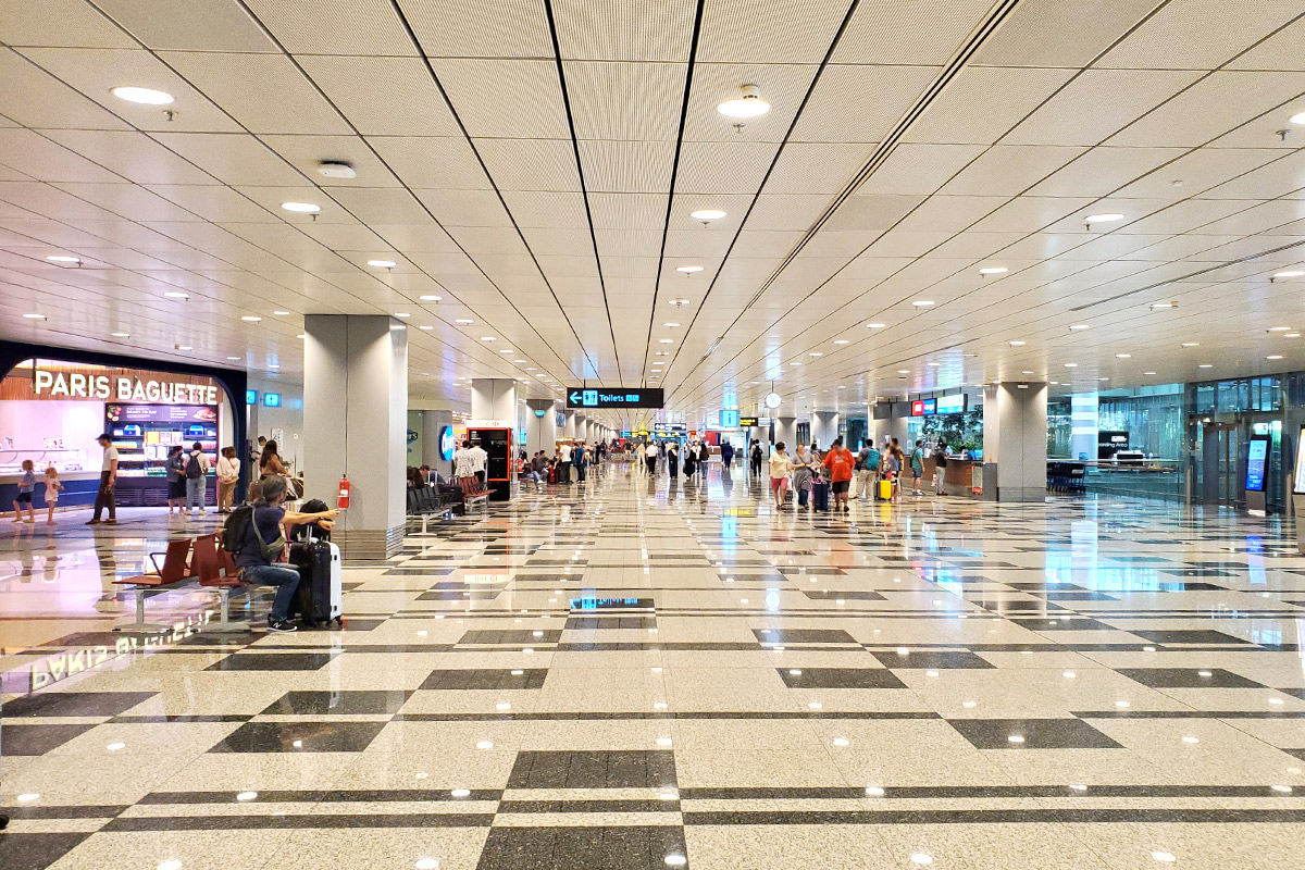 シンガポールのチャンギ空港