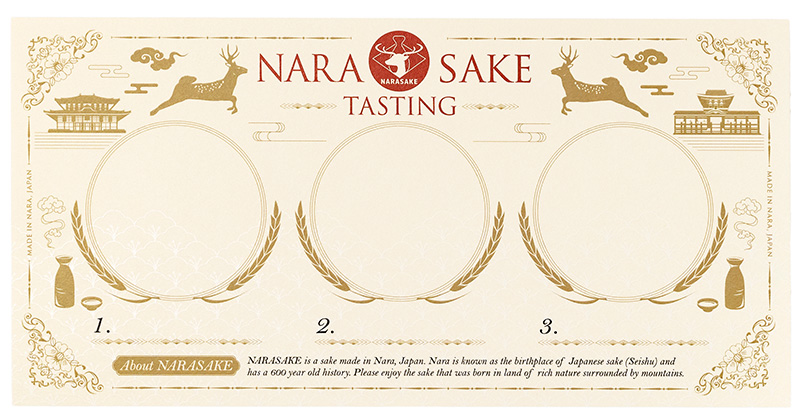 英語の日本酒テイスティングシート